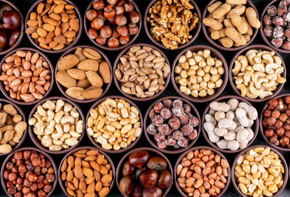 Dubai Bulk exporters dry nuts & seeds in dubai